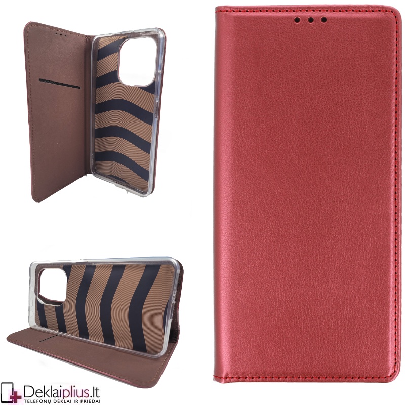 Telone dirbtinos odos dėklas - bordo spalvos (Xiaomi Redmi Note 13 Pro 4G/Note 14S/Poco M6 Pro 4G) Telone dirbtinos odos dėklas - bordo spalvos (Xiaomi Redmi Note 13 Pro 4G/Note 14S/Poco M6 Pro 4G)